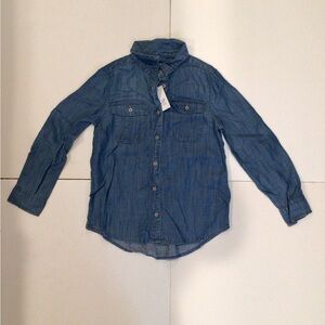 GAP - GAP kids long sleeve denim shirt